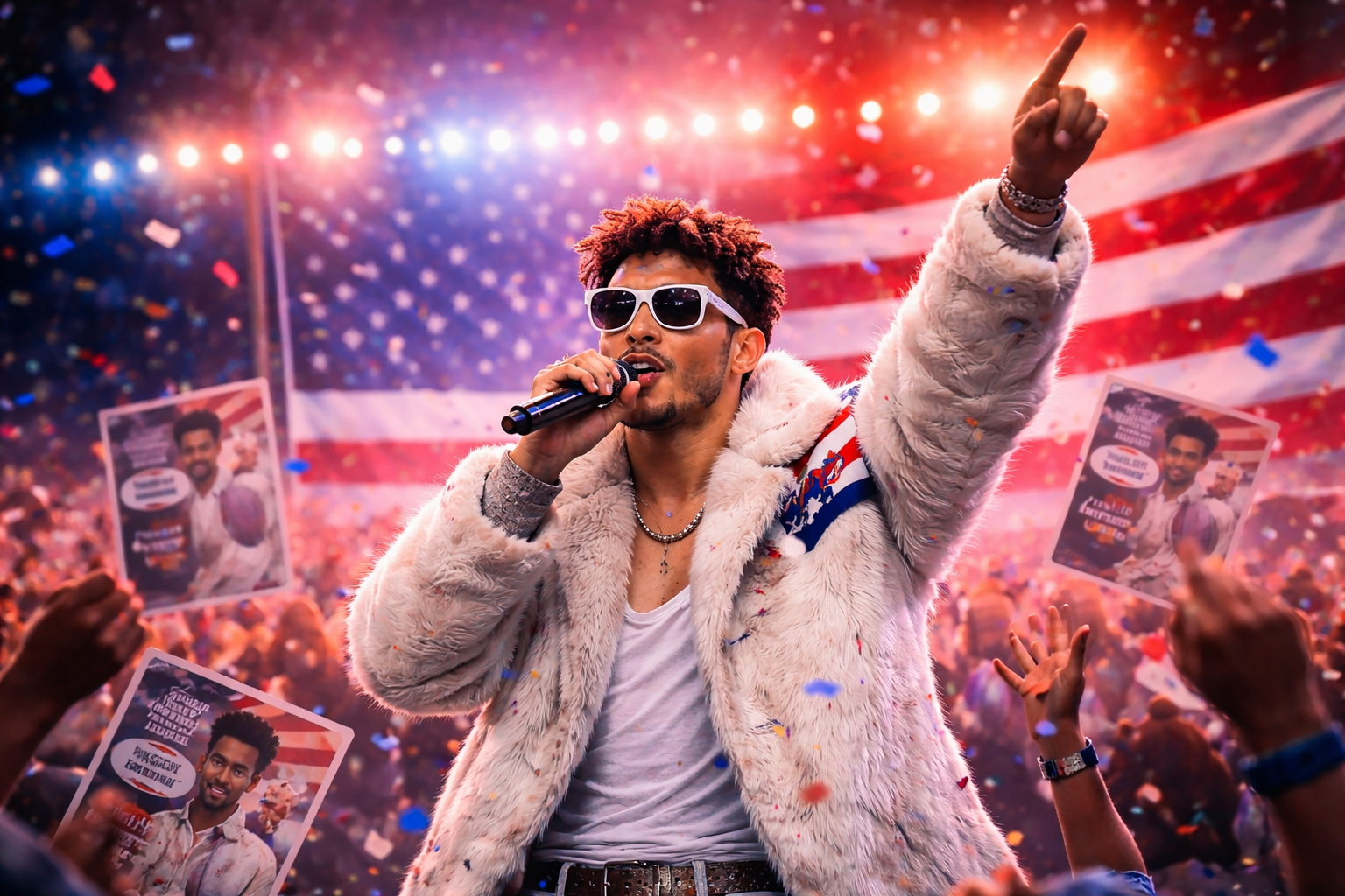 Selbst die Halbzeit braucht jetzt eine Botschaft